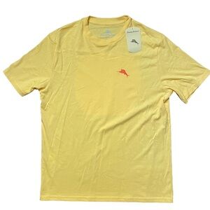 Tommy Bahama Yellow Short Sleeve Tee